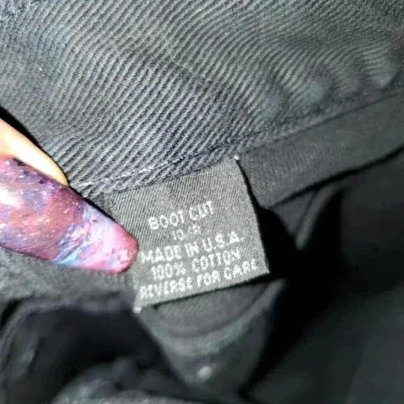 HARLEY Davidson Vintage Bootcut jeans. Size 10 - Picture 7 of 7